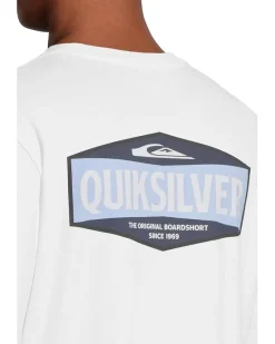 Quiksilver Three Piece Long Sleeve Screen Tee Men's