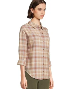 Royal Robbins Lieback Organic Cotton Flannel Long Sleeve Women's