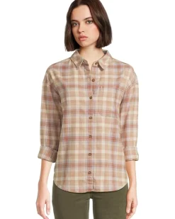 Royal Robbins Lieback Organic Cotton Flannel Long Sleeve Women's