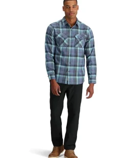 Royal Robbins Lost Coast Flannel Plaid Long Sleeve Men's