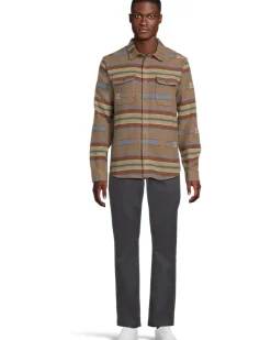 RVCA Dayshift Blanket Flannel Long Sleeve Men's