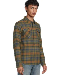 RVCA Dayshift Flannel Long Sleeve Men's