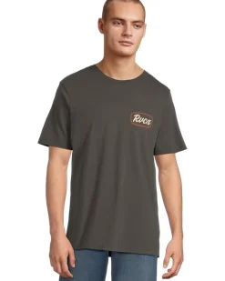 RVCA Sign Post Short Sleeve Men's