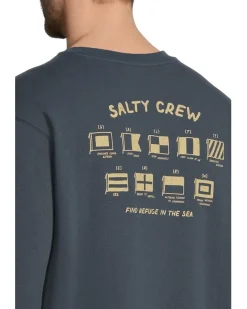 Salty Crew Call Sign Crew Fleece Men's