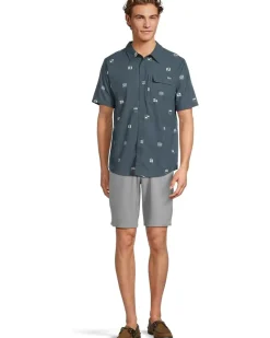 Salty Crew Flagship Uv Button Up Men's