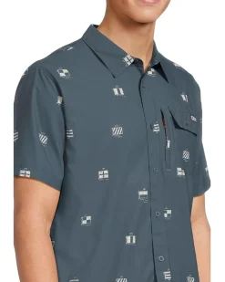 Salty Crew Flagship Uv Button Up Men's