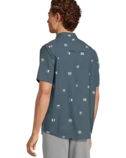 Salty Crew Flagship Uv Button Up Men's