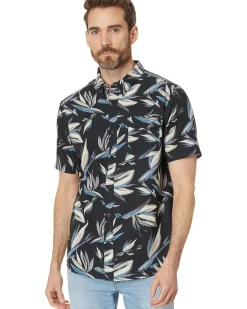 Salty Crew Floral Flyer Short Sleeve Tech Woven Men's