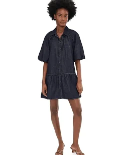 Sanctuary Always Enough Denim Dress Women's