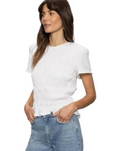 Sanctuary Better Together Smocked Top Women's