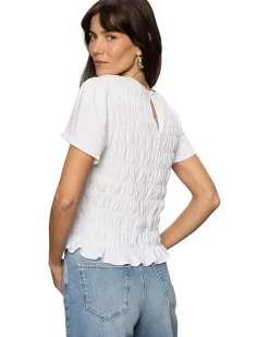 Sanctuary Better Together Smocked Top Women's