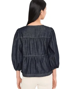 Sanctuary By Your Side Denim Top Women's