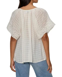 Sanctuary Easy Brunch Embroidered Blouse Women's