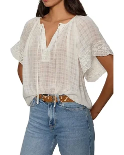 Sanctuary Easy Brunch Embroidered Blouse Women's