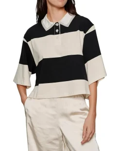Sanctuary Embellished Polo Tee Women's