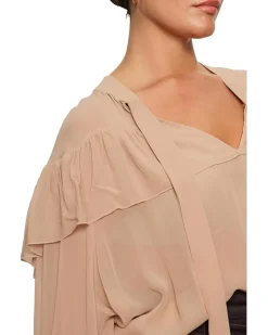 Sanctuary Fade Into You Ruffle Blouse Women's