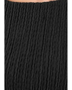 Sanctuary Long Sleeve Boatneck Textured Top Women's