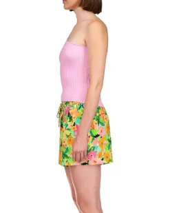 Sanctuary One Shoulder Rib Tank Women's