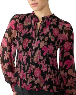 Sanctuary Think Of You Smocked Blouse Women's