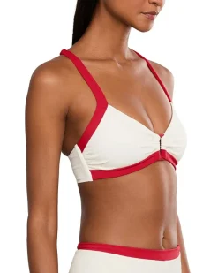 Seafolly Bandwave Multi Fit Trim Front Bralette Women's
