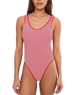 Seafolly Club House Retro One-Piece Women's