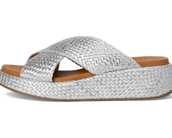 Seychelles Key West Metallic Leather Women's