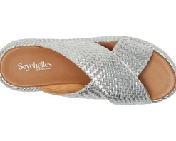 Seychelles Key West Metallic Leather Women's