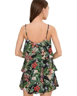 Show Me Your Mumu Suarez Ruffle Dress Women's