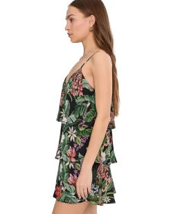 Show Me Your Mumu Suarez Ruffle Dress Women's
