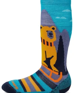 Smartwool Kids Kids' Ski Light Cushion Sleigh Bear Over The Calf Socks (Toddler/Little Kid/Big Kid)