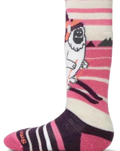 Smartwool Kids Wintersport Full Cushion Yeti Pattern Over-the-Calf Socks (Toddler/Little Kid/Big Kid)