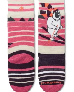 Smartwool Kids Wintersport Full Cushion Yeti Pattern Over-the-Calf Socks (Toddler/Little Kid/Big Kid)