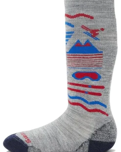 Smartwool Kids Wintersport Full Cushion Ski Day Over-the-Calf Socks (Toddler/Little Kid/Big Kid)