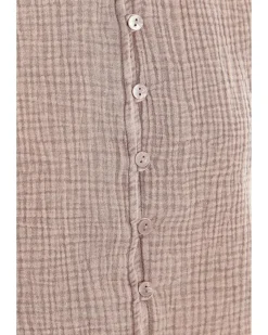 Splendid Ava Gauze Button Tank Women's