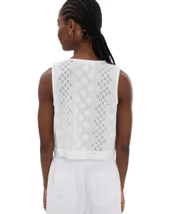 Splendid Kenzie Geo Eyelet Tank Women's