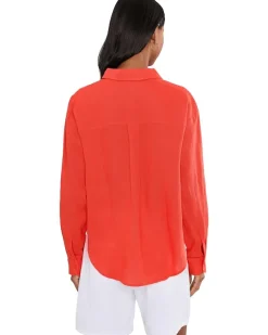 Splendid Stella Linen Button-Down Women's