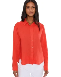 Splendid Stella Linen Button-Down Women's