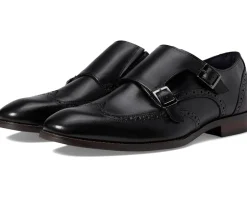 Stacy Adams Karson Wing Tip Double Monk Strap Men's