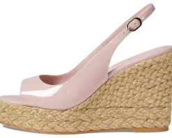 Stuart Weitzman Island Peep-Toe Espadrille Wedge Women's