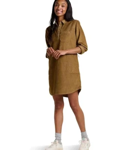 Toad&Co Cascadia Popover Long Sleeve Dress Women's