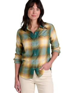 Toad&Co Re-Form Flannel Long Sleeve Shirt Women's