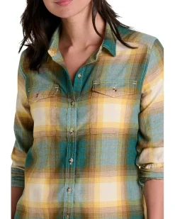 Toad&Co Re-Form Flannel Long Sleeve Shirt Women's