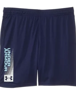 Under Armour Kids Tech Wordmark Shorts (Big Kids)
