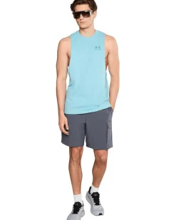 Under Armour Logo Cutoff Tank Men's
