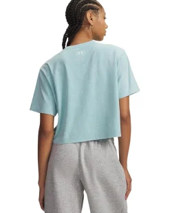 Under Armour Rival Boxy Tee Wash Women's