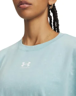Under Armour Rival Boxy Tee Wash Women's