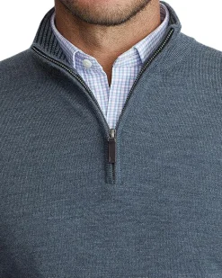 UNTUCKit Merino Wool 1/4 Zip Men's