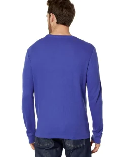 U.S. POLO ASSN. Long Sleeve Crew Neck Solid Thermal Shirt Men's