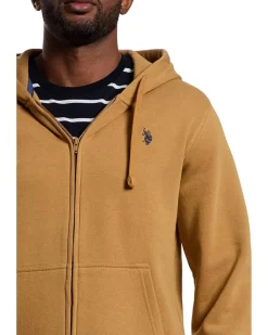 U.S. POLO ASSN. Long Sleeve Full Zip Hoodie Men's