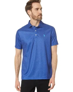 U.S. POLO ASSN. Shadow Dot Polo Shirt Men's